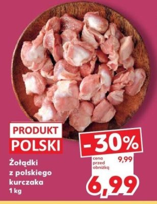 Żołądki z polskiego kurczaka promocja w Kaufland
