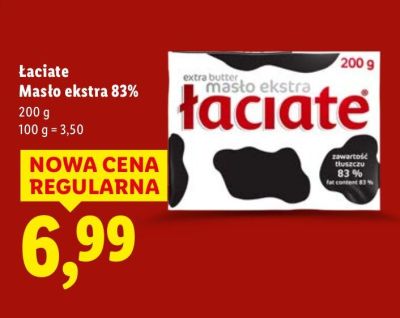Masło promocja w Lidl