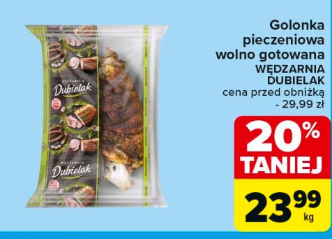 Golonka wieprzowa pieczona z kością Dubielak promocja