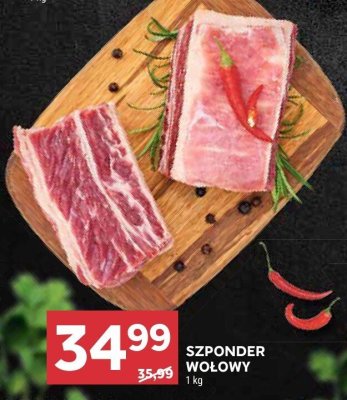 Szponder wołowy 1kg Stokrotka promocja w Stokrotka