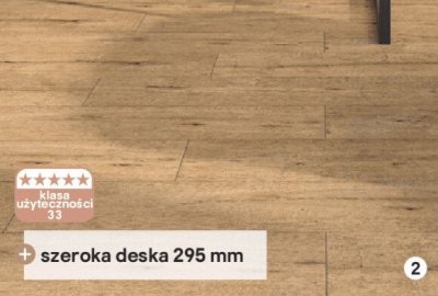 Panel winylowy SPC Dąb Flamenco promocja w Castorama