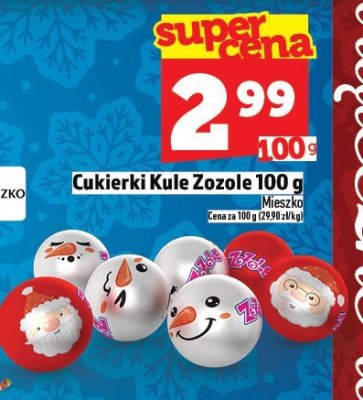 Cukierki Kule Zozole 100g promocja w TOPAZ