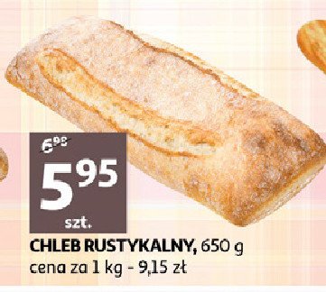 Chleb rustykalny promocja w Carrefour