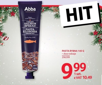 Pasta rybna 145g dwa rodzaje promocja w Selgros