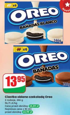 Ciastka oblane czekolad膮 promocja w Dino