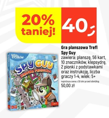 Gra planszowa Trefl Spy Guy promocja w Dealz