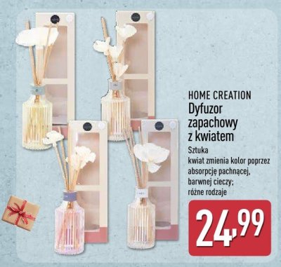 Dyfuzor zapachowy z kwiatem  promocja w Aldi