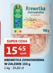 Krewetka zimnowoda w zalewie Auchan pewni dobrego promocja