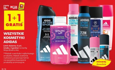 Żel pod prysznic, różne rodzaje promocja w Biedronka