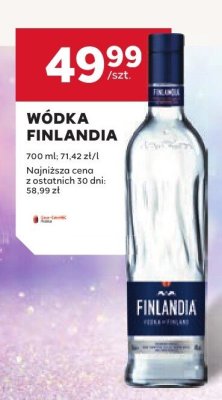 Wódka 0,7 l Finlandia promocja