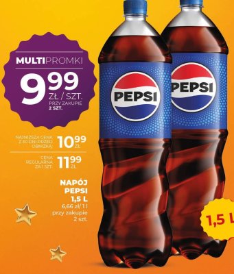 Napój Pepsi 1,5 L promocja w Duży Ben