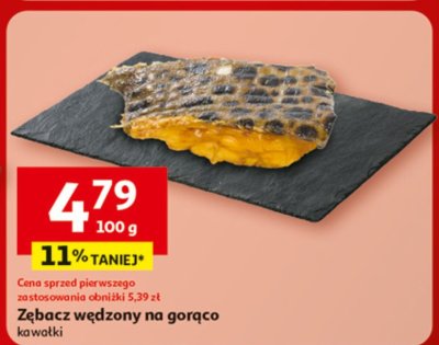 Żabacz wędzony na gorąco kawałki 100g promocja w Auchan