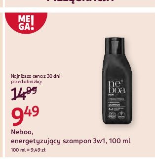 Szampon energetyzuj膮cy 3w1 Neboa promocja