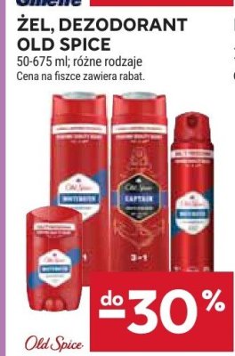 Żel, dezodorant OLD SPICE 50-67 ml, różne rodzaje promocja w Stokrotka
