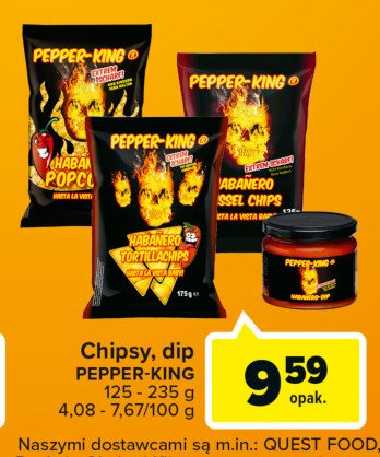 Chipsy habanero Pepper-king promocja