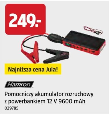 Akumulator Hamron rozruchowy z powerbankiem promocja w Jula