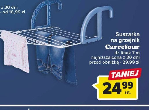 Suszarka na grzejnik Carrefour promocja