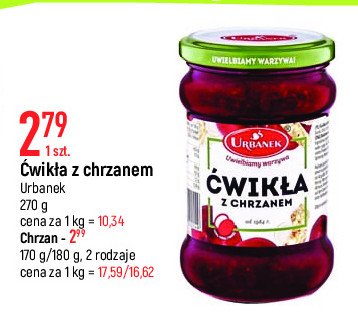 Chrzan Urbanek promocja