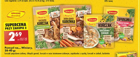 Kurczaka z papryką Winiary pomysł na ... promocja