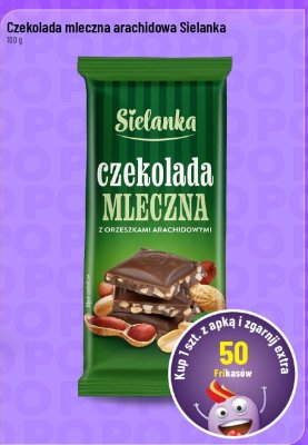 Czekolada mleczna arachidowa Sielanka promocja w POLOmarket