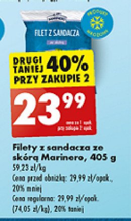 Filet z sandacza ze skórą Marinero promocja