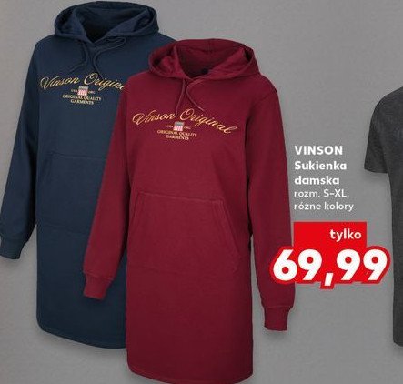 Sukienka damska s-xl VINSON promocja w Kaufland