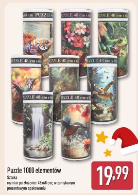 Puzzle Puzzle 1000 elementów promocja w Aldi