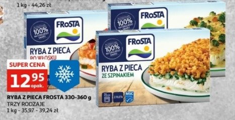 Ryba z pieca w sosie brokułowym Frosta promocja