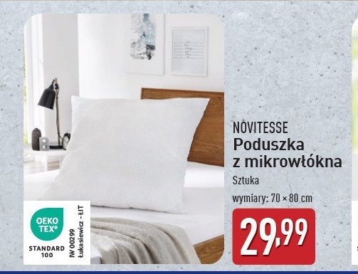 Poduszka 70x80 Novitesse promocja w Aldi