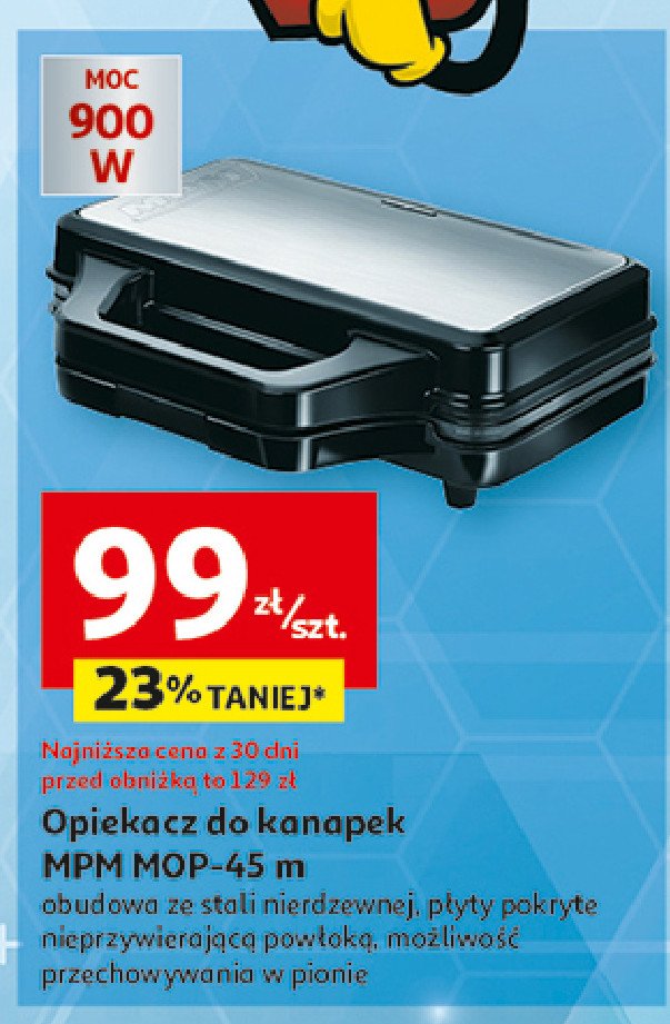 Opiekacz mop-45m Mpm product promocja w Auchan