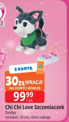 Piesek Chi Chi Love Szczeniaczek Simba promocja w Leclerc