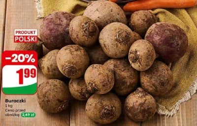 Buraczki promocja w Dino