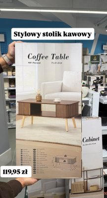 Stolik kawowy Coffee Table promocja w Action