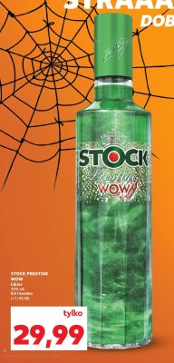 Likier STOCK PRESTIGE WOW promocja w Kaufland