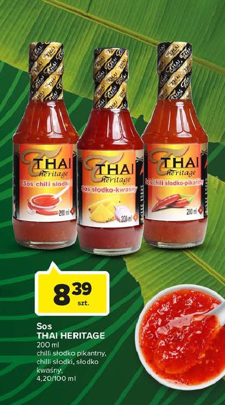 Sos chilli słodko-kwaśny Thai heritage promocja