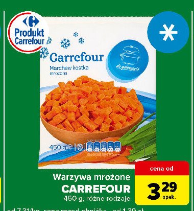 Marchewka kostka Carrefour promocja