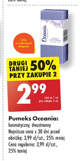 Pumeks dwustronny Oceania promocja