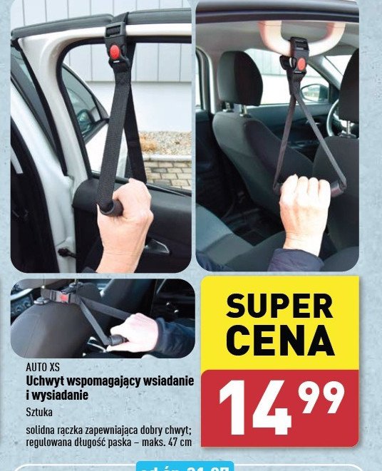 Uchwyt wspomagający wsiadanie i wysiadanie AUTO XS promocja