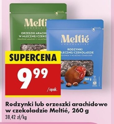 Orzeszki arachidowe w mlecznej czekoladzie Meltie promocja