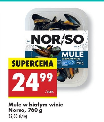 Mule w sosie czosnkowym Norso promocja