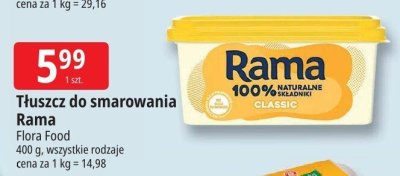 Tłuszcz do smarowania Classic Rama promocja w Leclerc