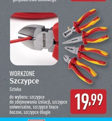 Szczypce do zdejmowania izolacji 160 mm promocja w Aldi