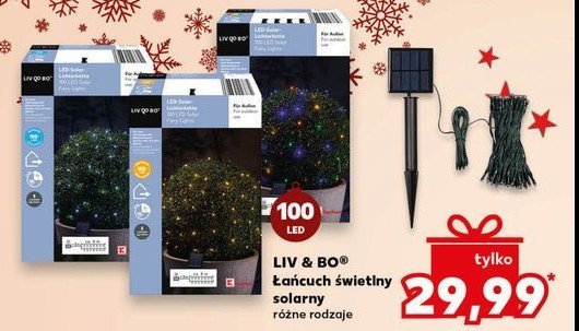 Łańcuch świetlny 100 led Liv & bo promocja