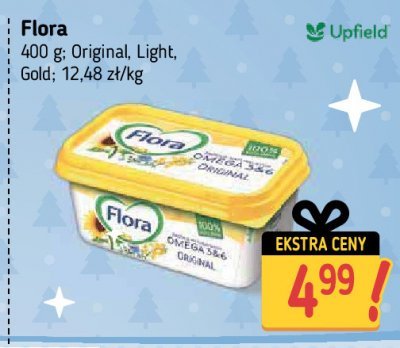 Margaryna gold Flora omega 3&6 promocja