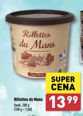 Rillettes du mans Bahier promocja