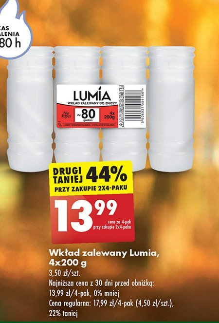 Wkład zalewany 200 g Lumia promocja