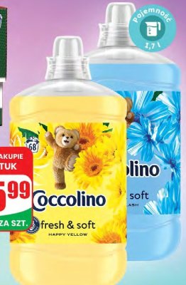 Płyn do płukania fresh&soft happy yellow promocja w Dino