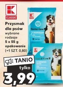Przysmak dla psów dental care K-classic promocja