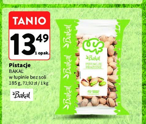 Pistacje prażone Bakal promocja