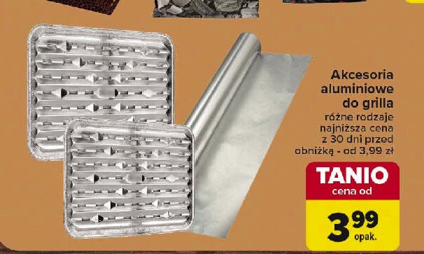 Tacka na grill aluminiowa promocja